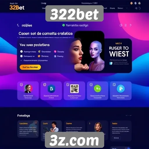 Interface e usabilidade do site 322bet analisadas