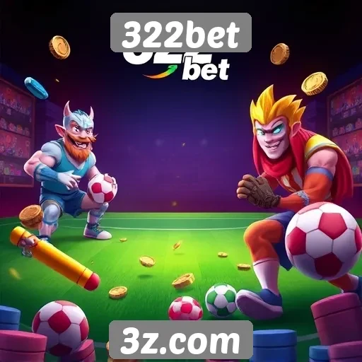 322bet apresenta novas opções de jogos para usuários