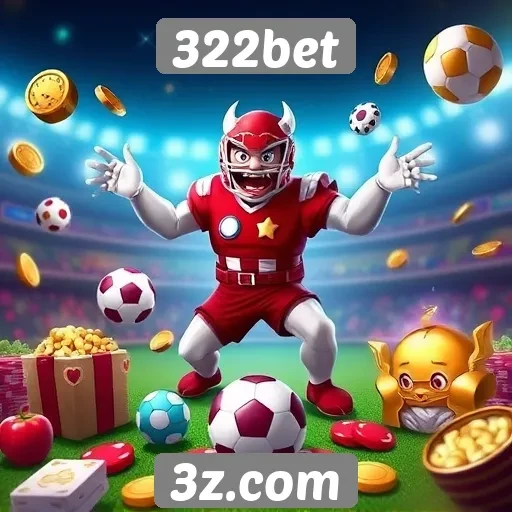 Variedade de jogos disponíveis na plataforma 322bet