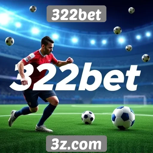 Apostas esportivas no 322bet em destaque